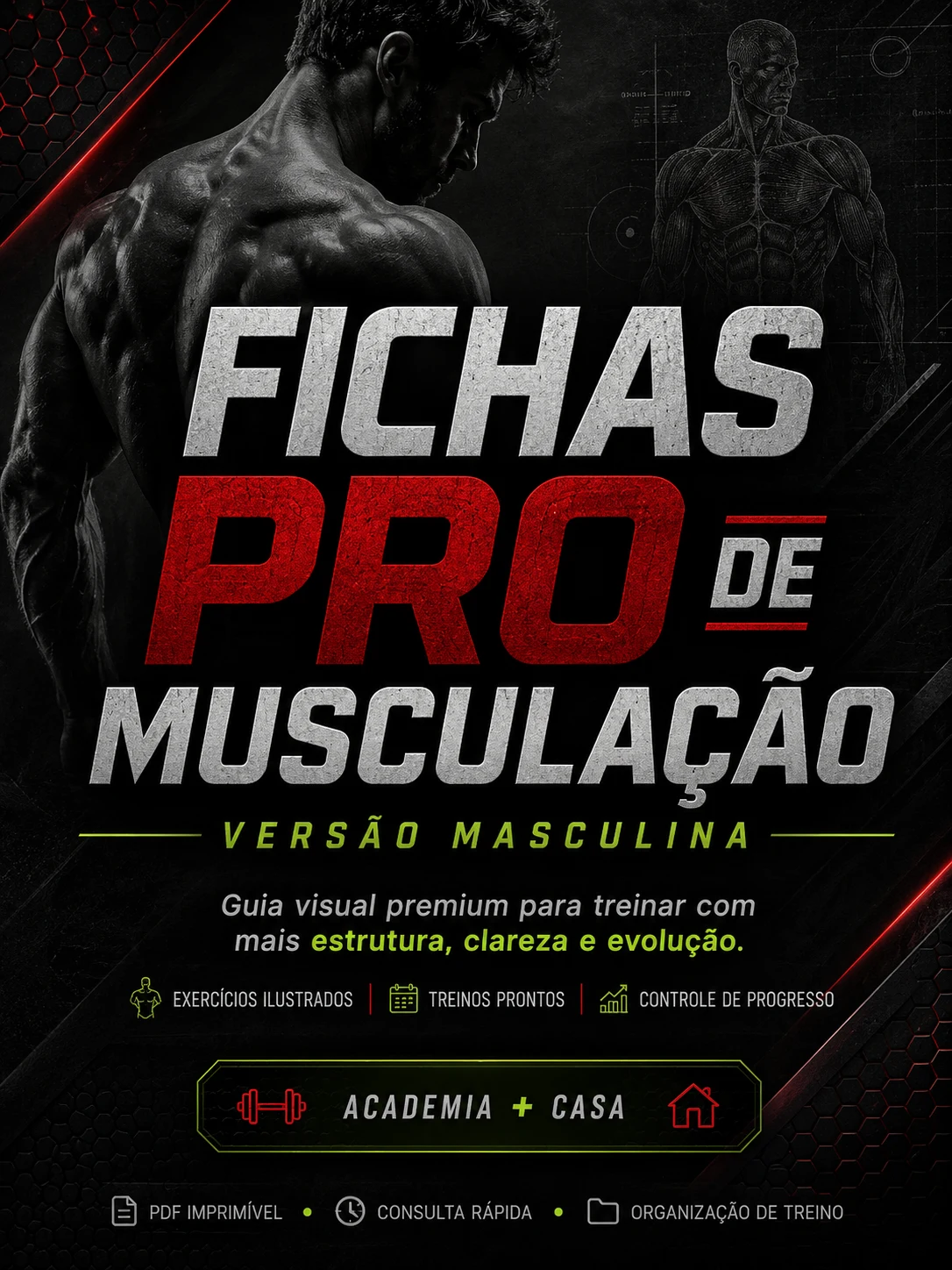 Capa Fichas Pro Masculino