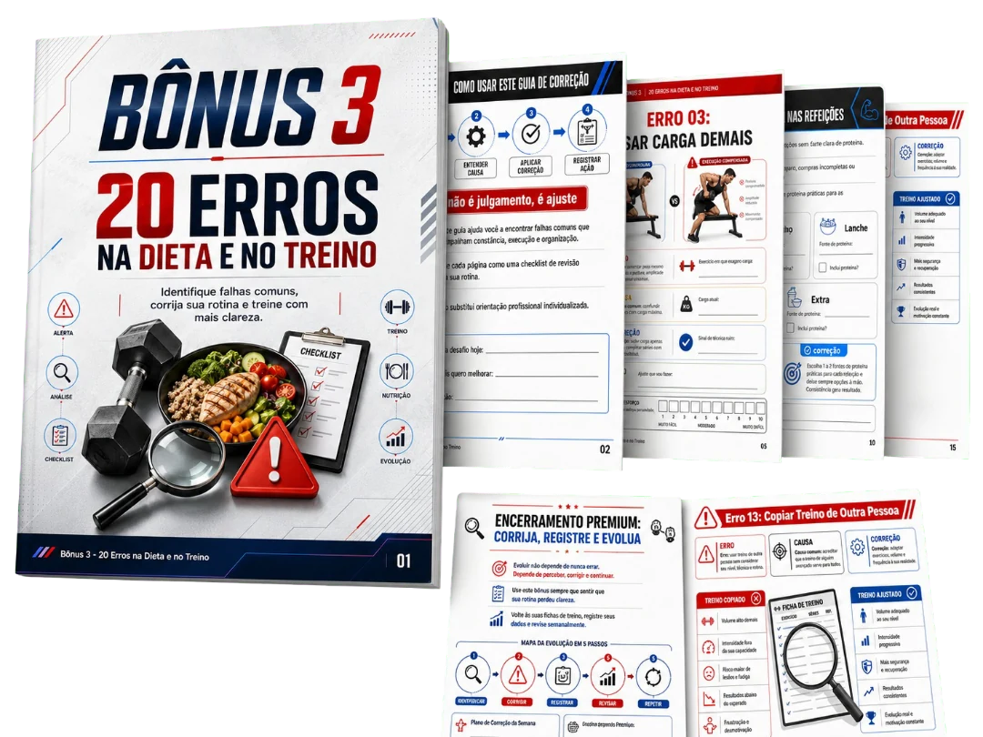 Bônus 20 Erros no Treino